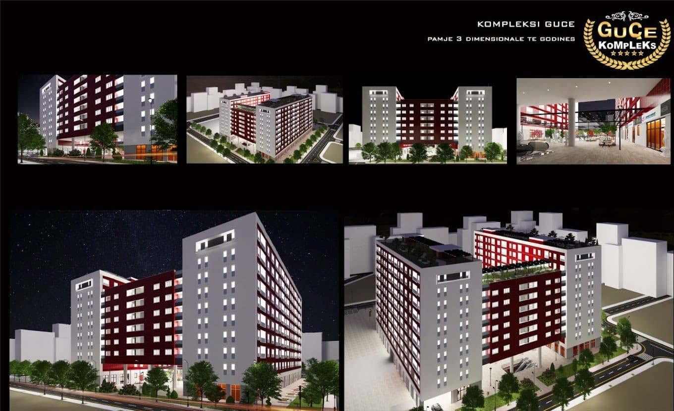 Apartament 2+1 Për Shitje në Kompleksi Guçe - 250,000€ | 112 m² 2