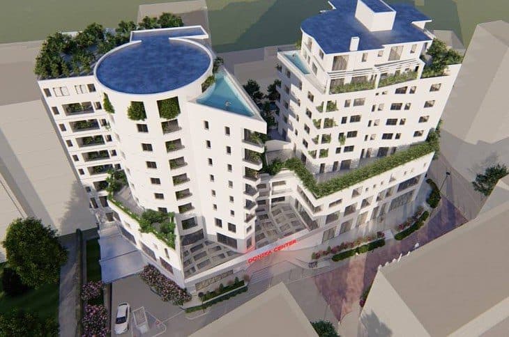 Zyrë openspace Me Qira në Qendër, Donika Center Tiranë - 1450€ | 72 m²