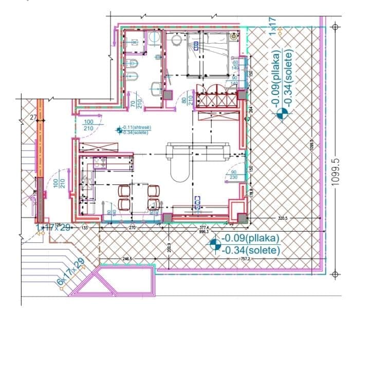 SHITJE | Apartament 1+1 – Zona Eleonor, Tiranë