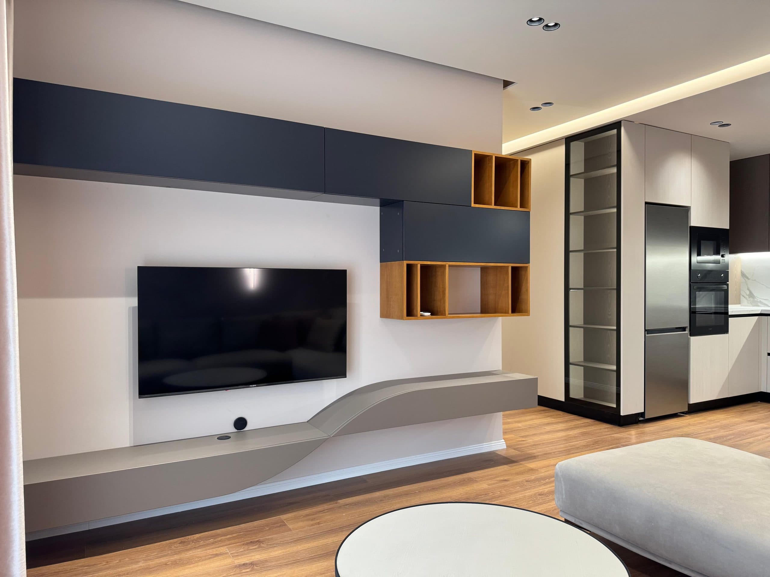 Apartament 1+1 + Post parkimi Me Qira në Shkolla e Kuqe, Tiranë - 850€ | 1+1 2