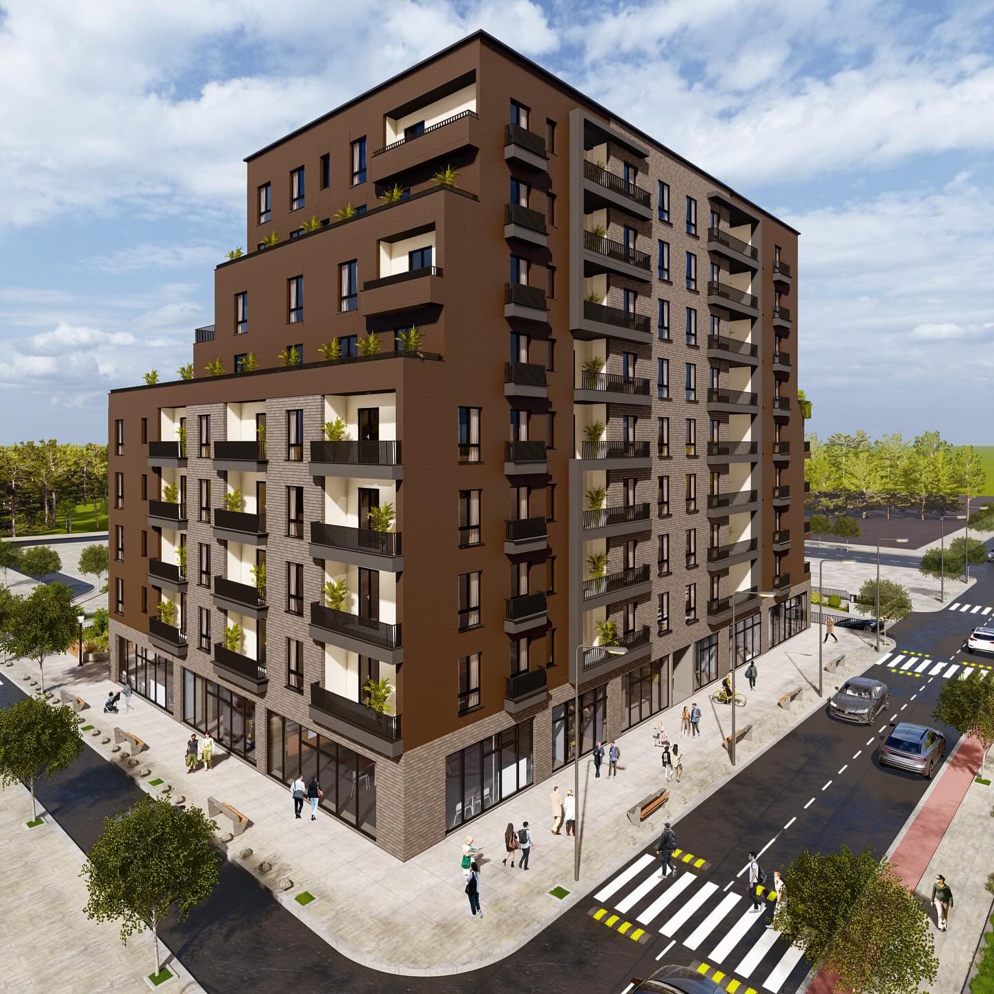 Apartament 2+1+2 Për Shitje në Kamëz, në New Impact Residence - 102,000€ | 119 m²