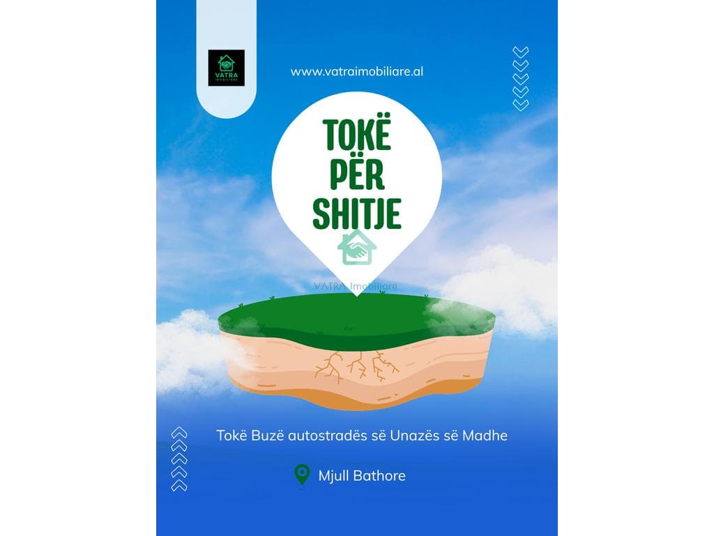 Tokë për Shitje në Mjull - Bathore, Tiranë - 955,000€ | 3590 m²