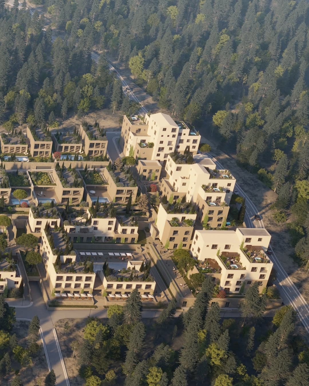 Apartament 2+1 në shitje në Village Square, Santorini II, Dhërmi, Vlorë - 273000€ | 103 m²