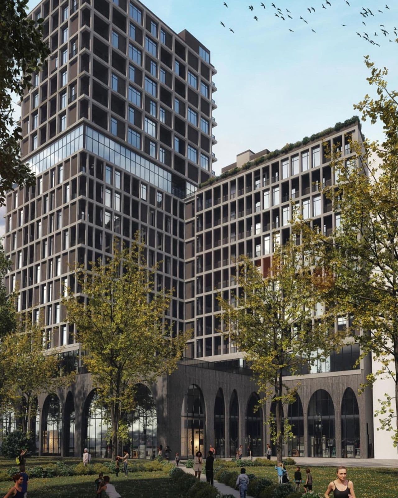 Apartament 1+1(me verandë) në shitje tek Altura Trade Center, Bulevardi i Ri, Tiranë