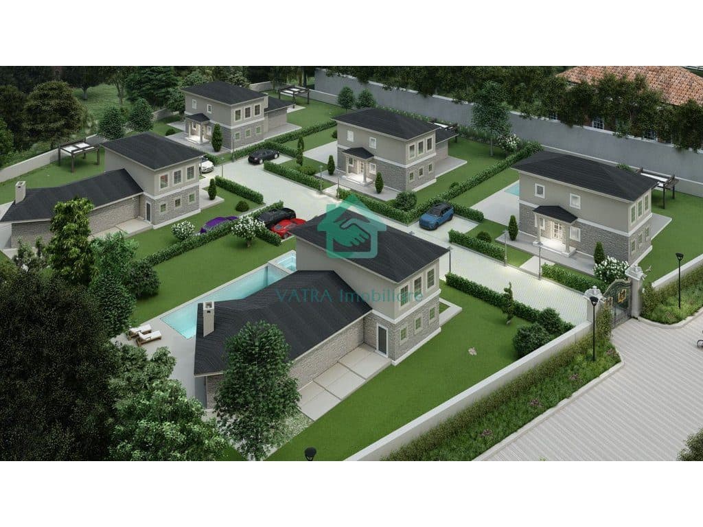Shitet Vilë me pishinë 4+1+3 në River Hill Residence, Petrel