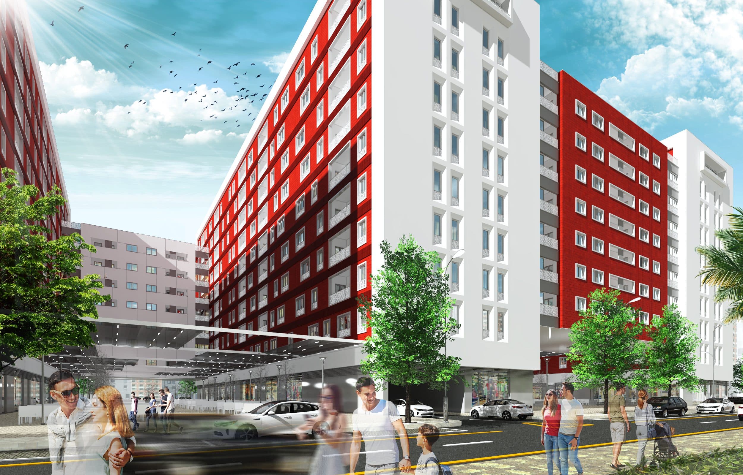 Apartament 2+1 Për Shitje në Kompleksi Guçe - 250,000€ | 112 m² 3