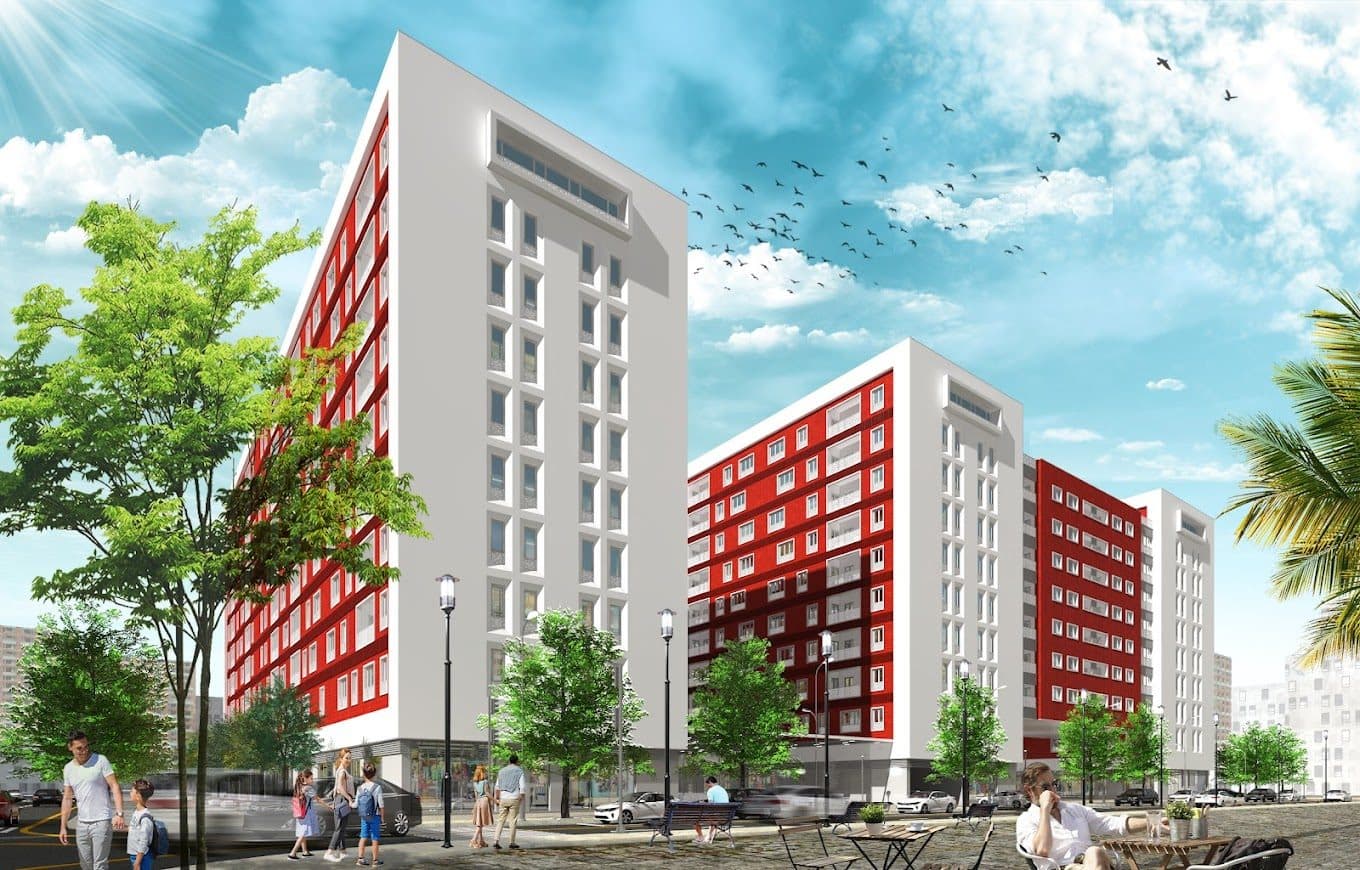 Apartament 2+1 Për Shitje në Kompleksi Guçe - 250,000€ | 112 m² 4