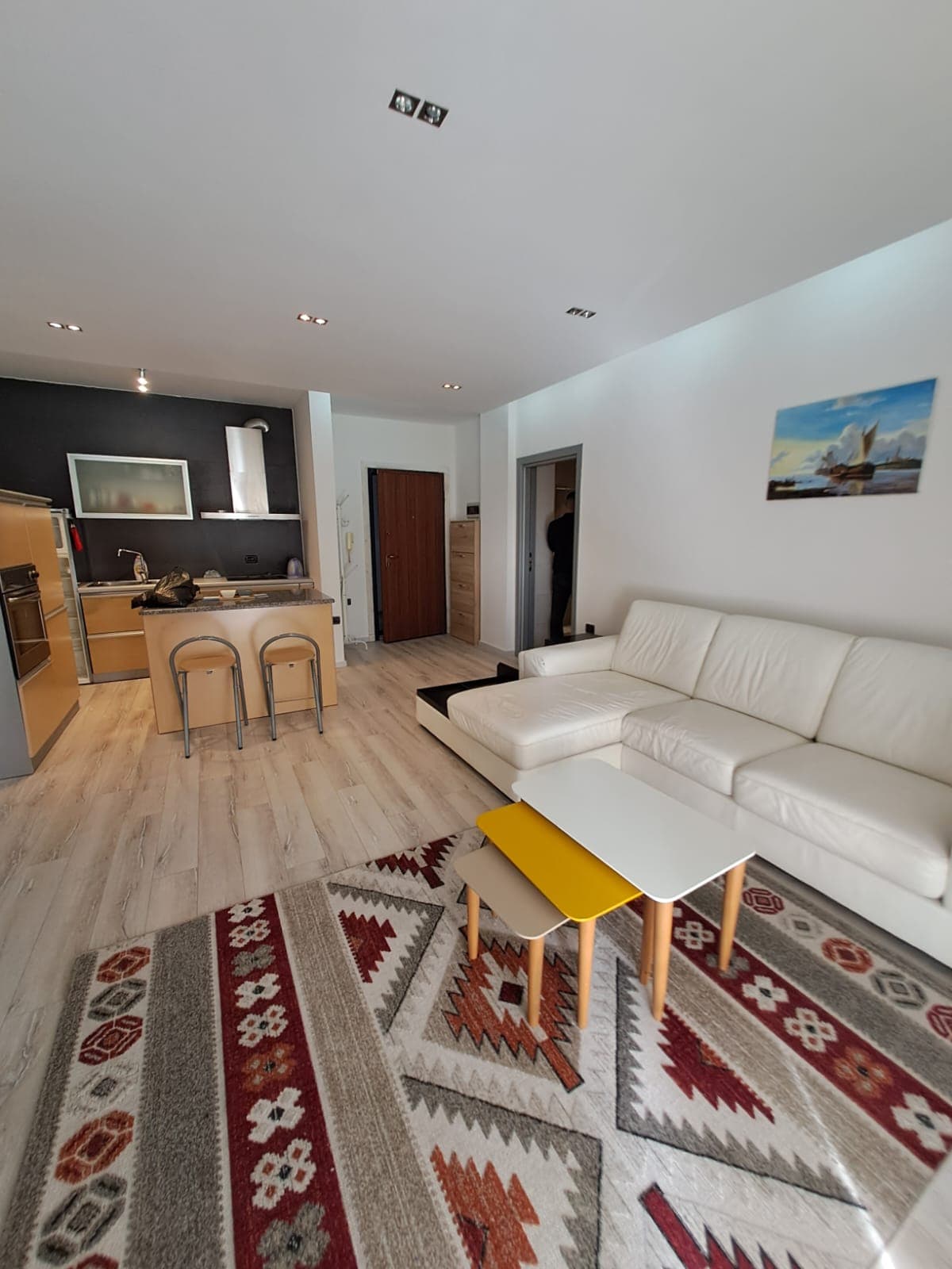 Jepet me qera apartament 1+1 tek stadiumi Air Albania.