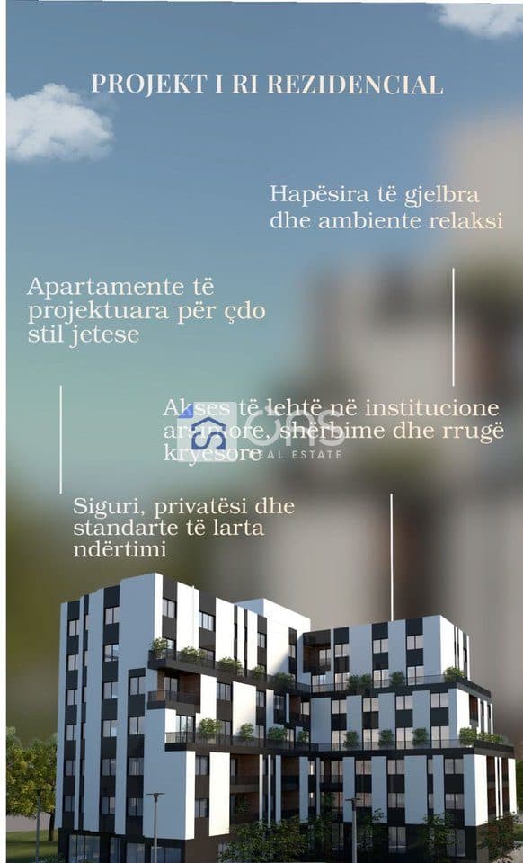Shitet apartament 1+1 ne Paskuqan 2