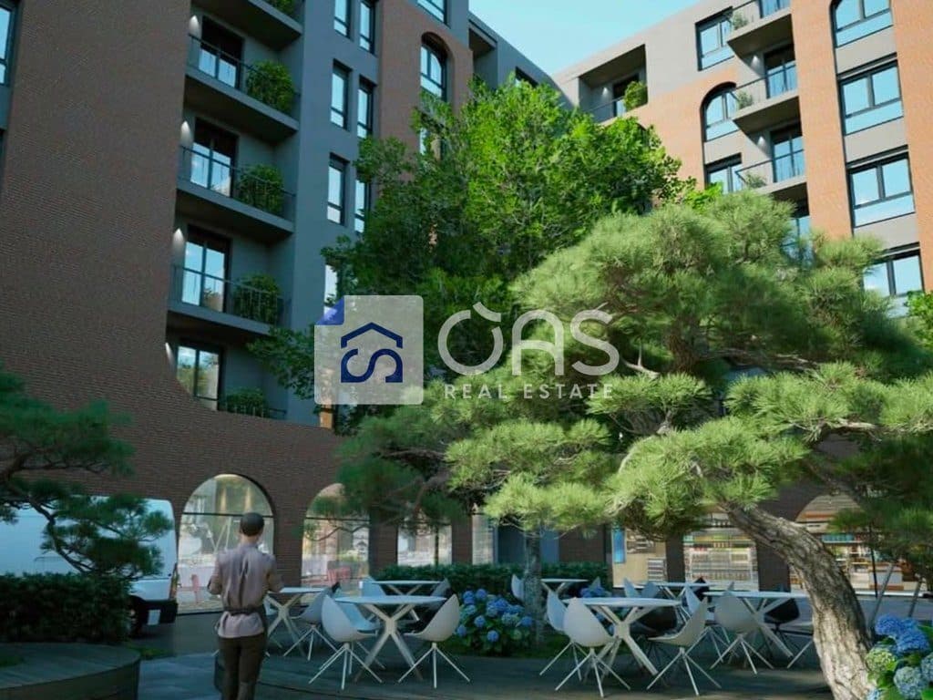 Shitet apartament 2+1 ne Babrru (Monark 2 Residenc) .