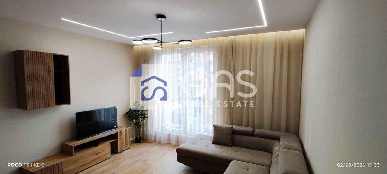 Jepet me qera apartament 1+1 Te Stacioni Trenit