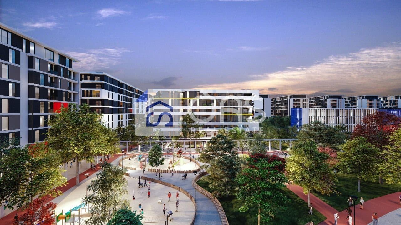 Shitet apartament 3+1+Verande tek Univers City.