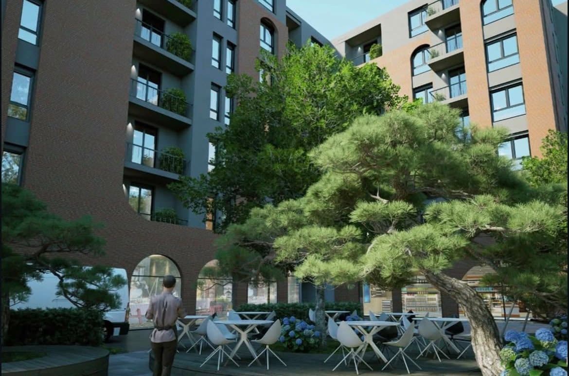 Shitet apartament 2+1 ne Babrru (Monark 2 Residenc) .