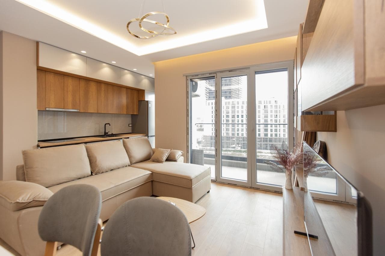 Jepet me Qera Apartament 1+1 Tek Bulevardi i Ri 2
