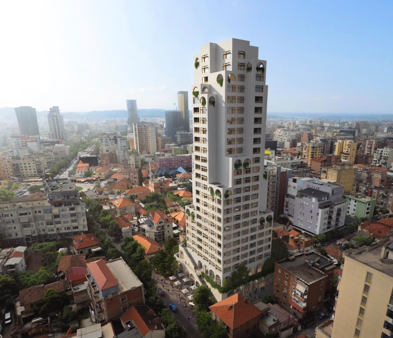 Shitet Apartament 2+1+2 Pazari i Ri AFA TOWER