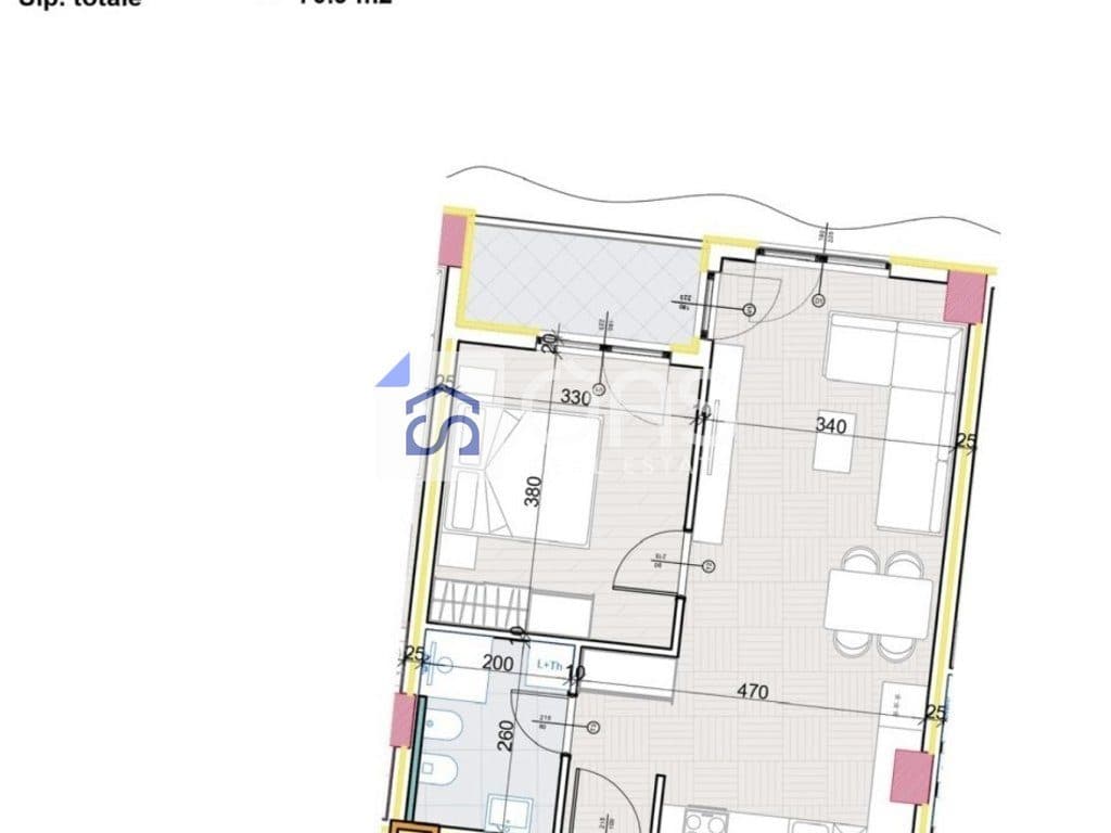 Shitet Apartament 1+1 Ne Paskuqan 4