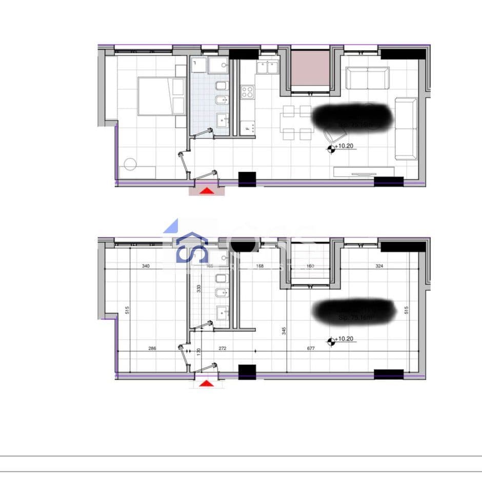 Apartament ne shitje ne Bulevardin e Ri 1+1 223.000 euro 3