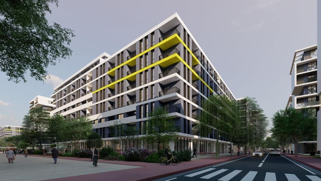 Shitet Apartament 2+1+2 Tek Univers City
