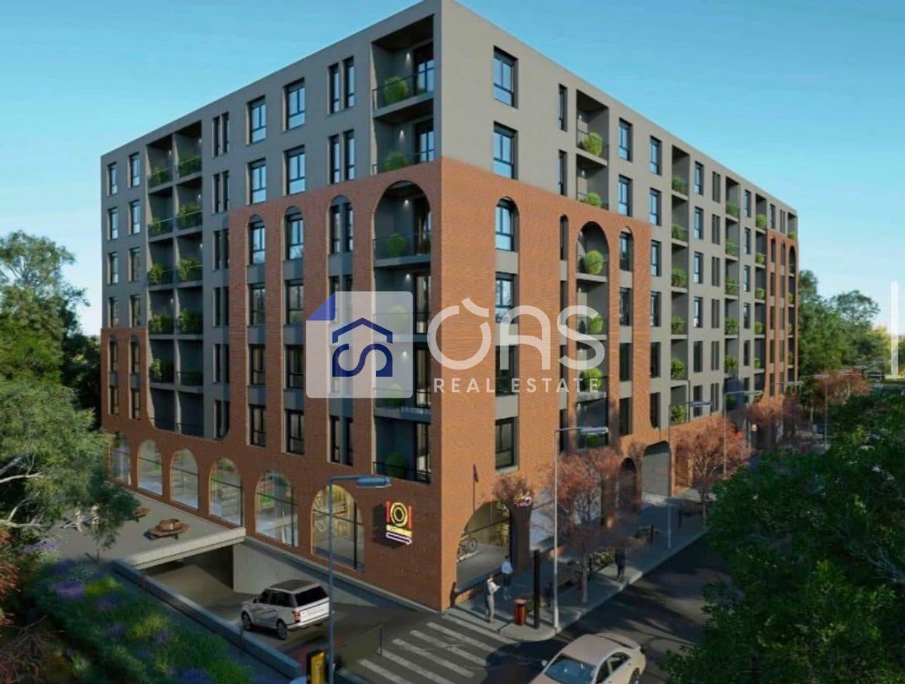 Shitet apartament 2+1+2 ne Babrru ( Monark 2 Residenc)
