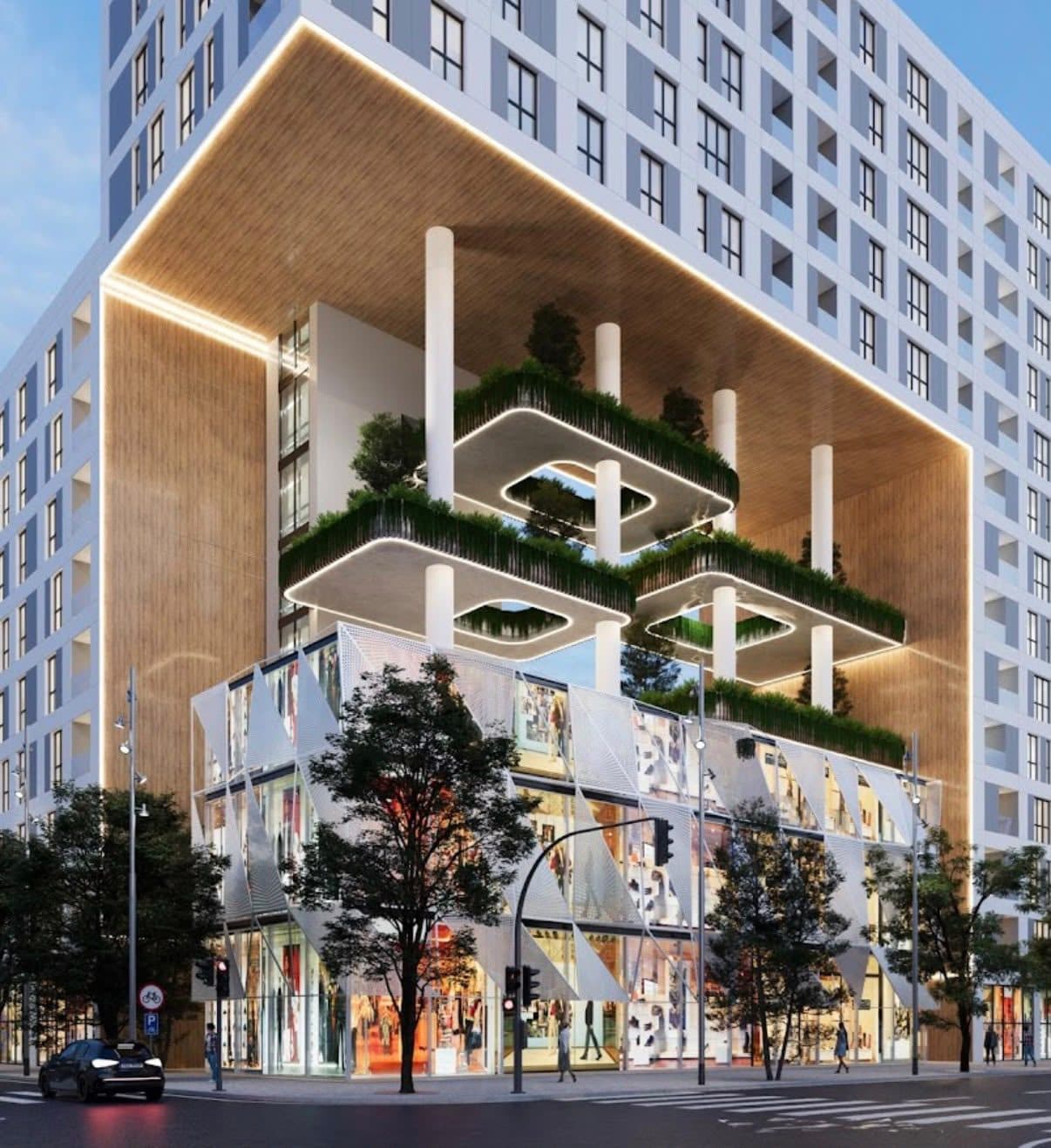 Shitet apartament 1 +1 te Bulevardi i Ri (San Paolo Bulevard) 2