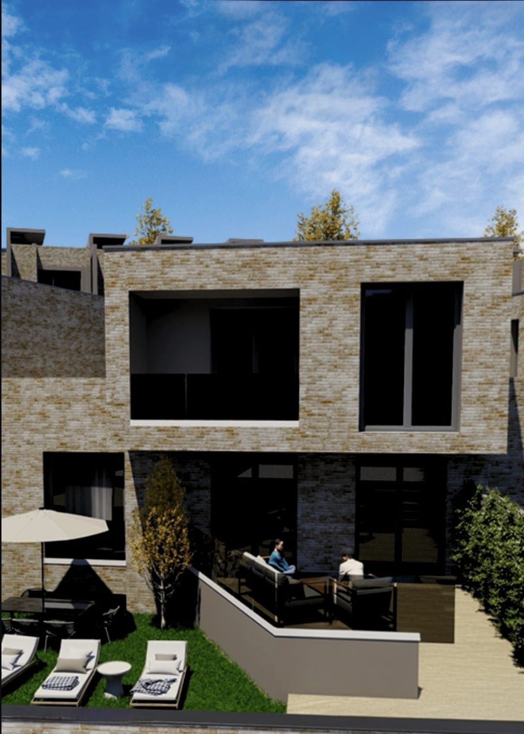 Shitet Duplex tek Swan Residence buze Liqenit te Farkes.