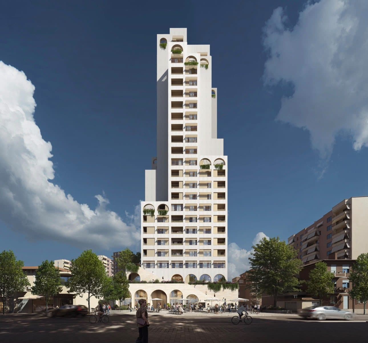 Shitet Apartament 2+1+2 Pazari i Ri AFA TOWER 3