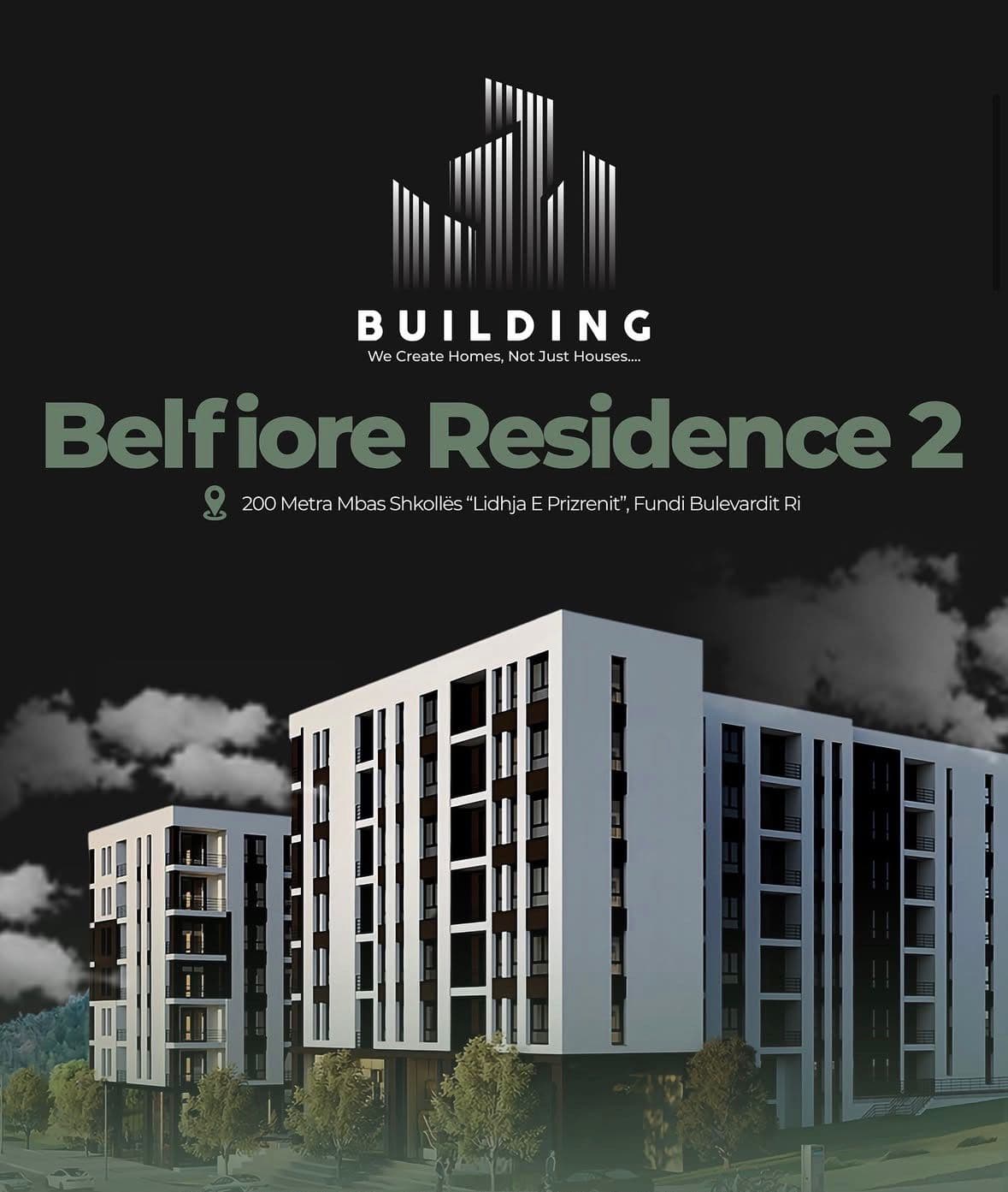 Shitet apartament 1+1 ne Paskuqan te Belfiore 2 72. 618 euro
