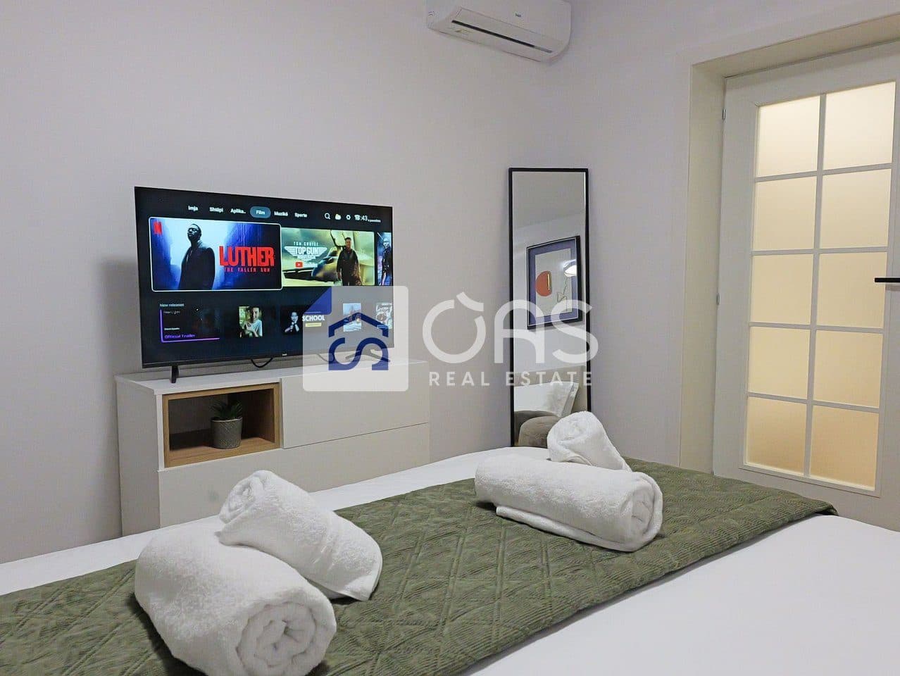 Jepet apartament me qera 1+1 tekRruga e Elbasanit 3