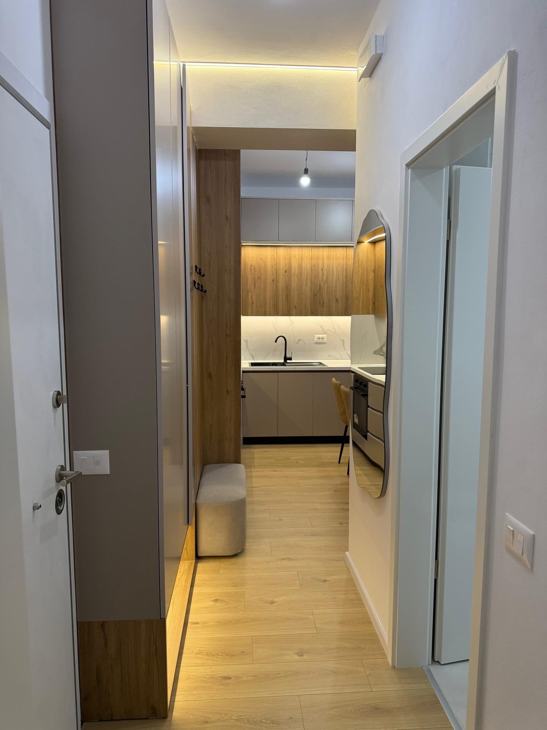 Jepet me Qera Apartament 1+1 Ne Ali Dem 3