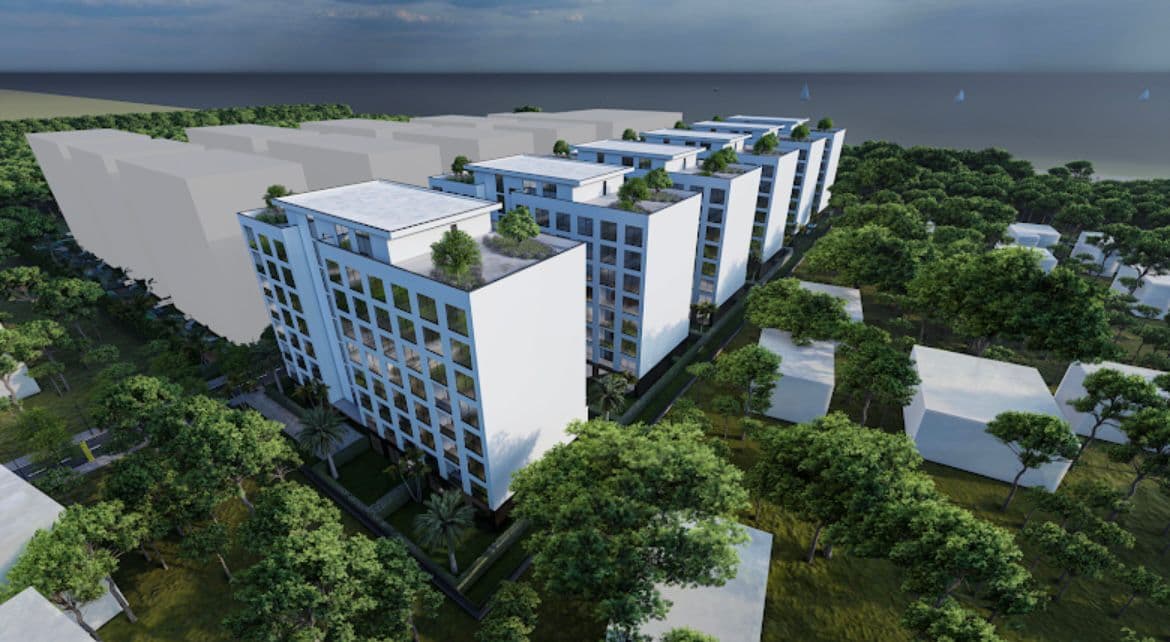 Shitet apartament 2+1 tek Mali I Robit (Liburna Residenc) . 3