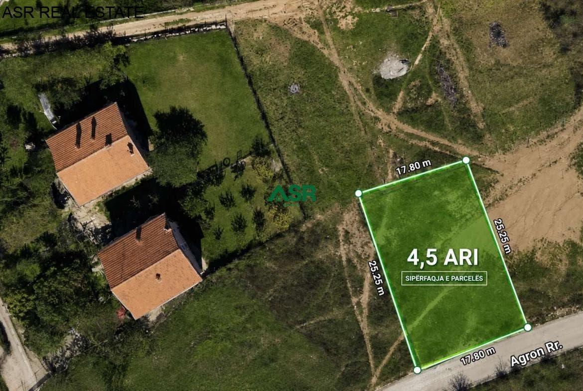 Ofrohet për shitje trualli me sipërfaqe 4.5 Ari ne lagjen Taslixhe 3