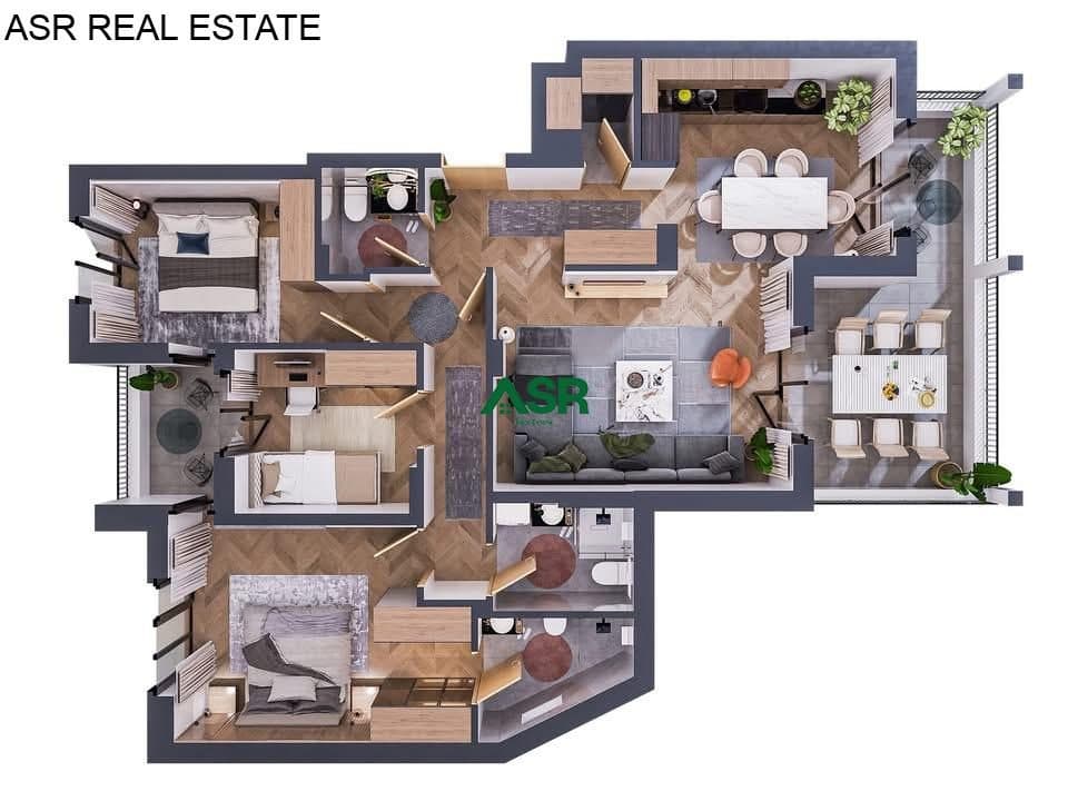 ID4353 Ofrohet BANESA (Penthouse) me QIRA në lagjen TOPHANE 2