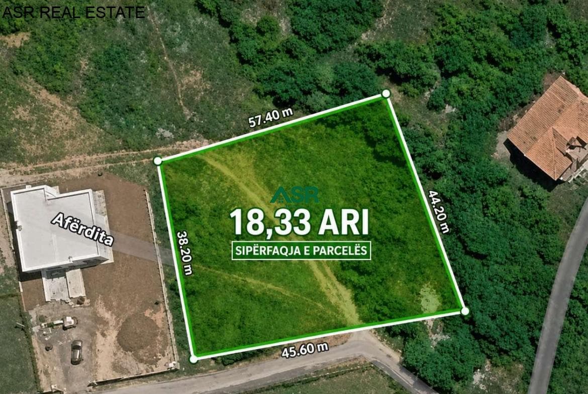 Ofrohet për shitje trualli me sipërfaqe 18,33 Ari me lokacion në Matiqan 3