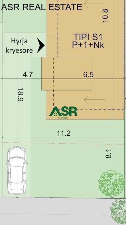 Ofrohet për shitje shtëpia me sipërfaqe 210m² në Lagjen Qendresa e Re në Veterrnik Prishtine ndërtim nga BAU Holding. 4