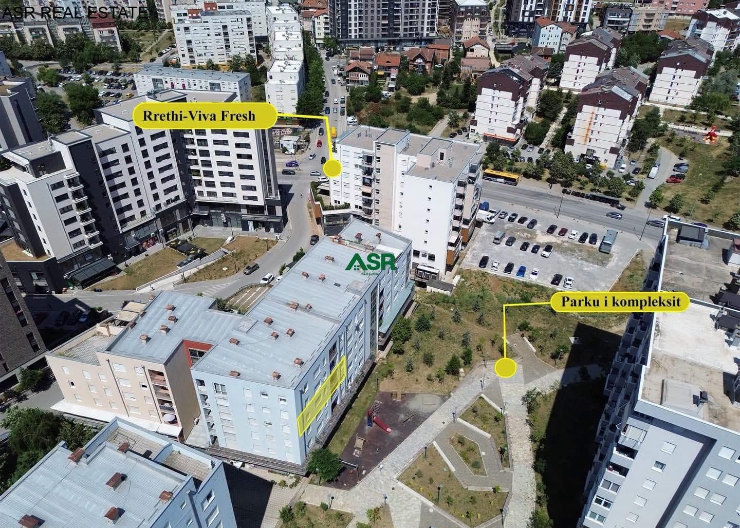 Banesë 87.7m2 me qira në Bregu i Diellit (Banesat e Standardit)