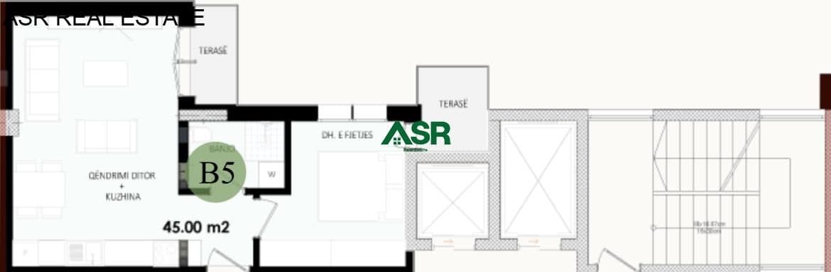 Ofrohet per SHITJE banesa me siperfaqe 45 m² ne lagjen Tophane 2