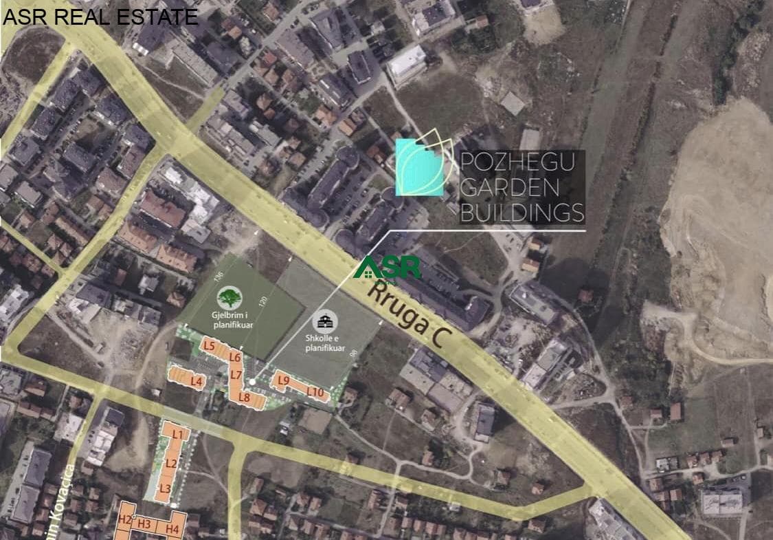 Ofrohet per #shitje banesa në kompleksin Garden Building investitor Pozhegu Brothers në Rrugën C. 3
