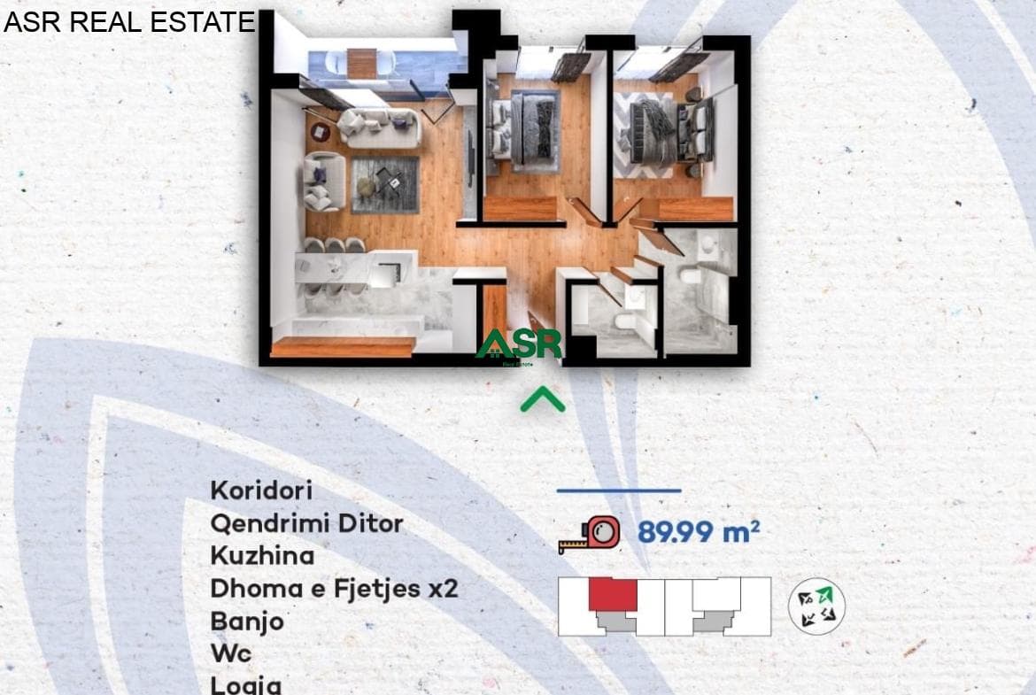 Shitet banesa në lagjën Veternik 2