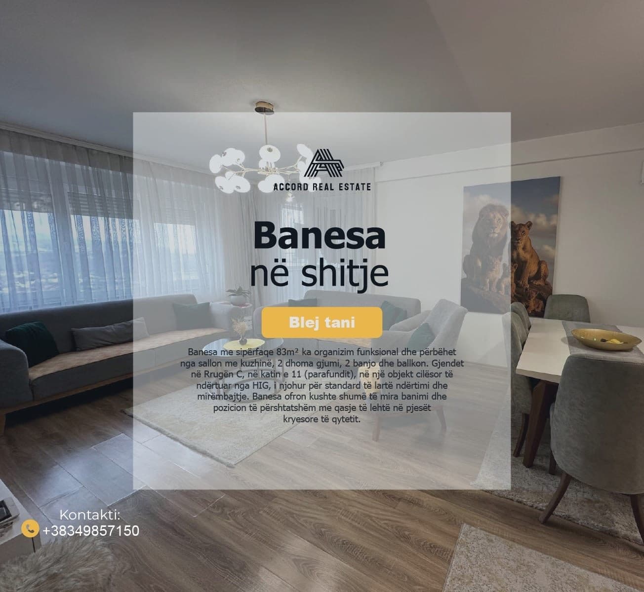 Banese e mobiluar-Rruga C