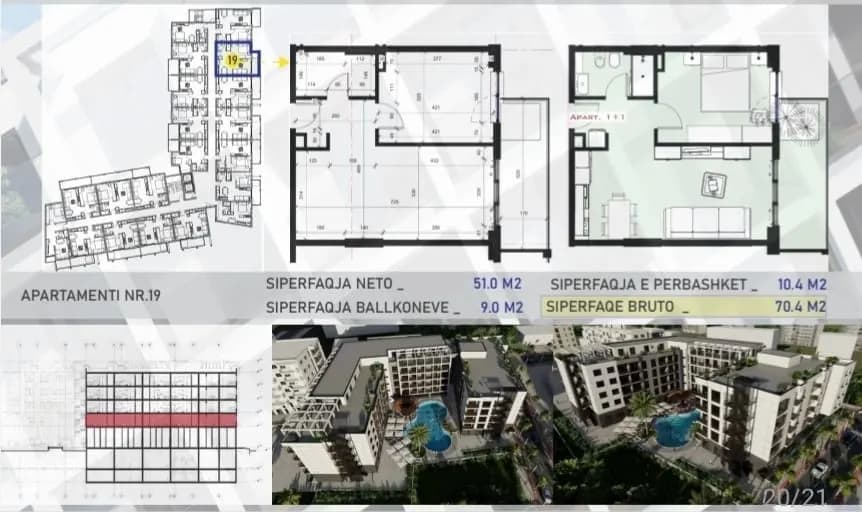 Shiten Garsoniere & Apartamente 1+1 – Mali i Robit, Golem,ndertim i ri 2
