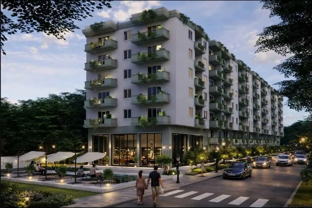 Shiten Garsoniere, Apartamente 1+1 dhe 2+1 në Erdiar Residence, Qerret, ndertim i ri