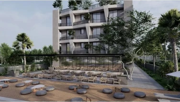 Shiten Garsoniere, Apartamente 1+1 dhe 2+1 në Plazhin e Spillesë