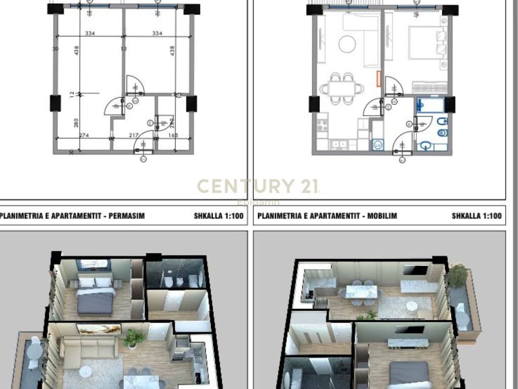SHITET APARTAMENT 1+1 NE QERRET TEK RESIDENCA ''PALM PARADISE''!! MUNDESI PAGESE ME KESTE! 4
