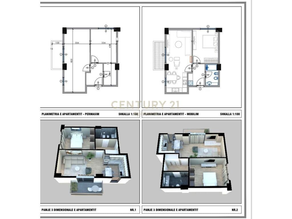 SHITET APARTAMENT 1+1 NE QERRET TEK RESIDENCA ''PALM PARADISE''!! MUNDESI PAGESE ME KESTE! 4