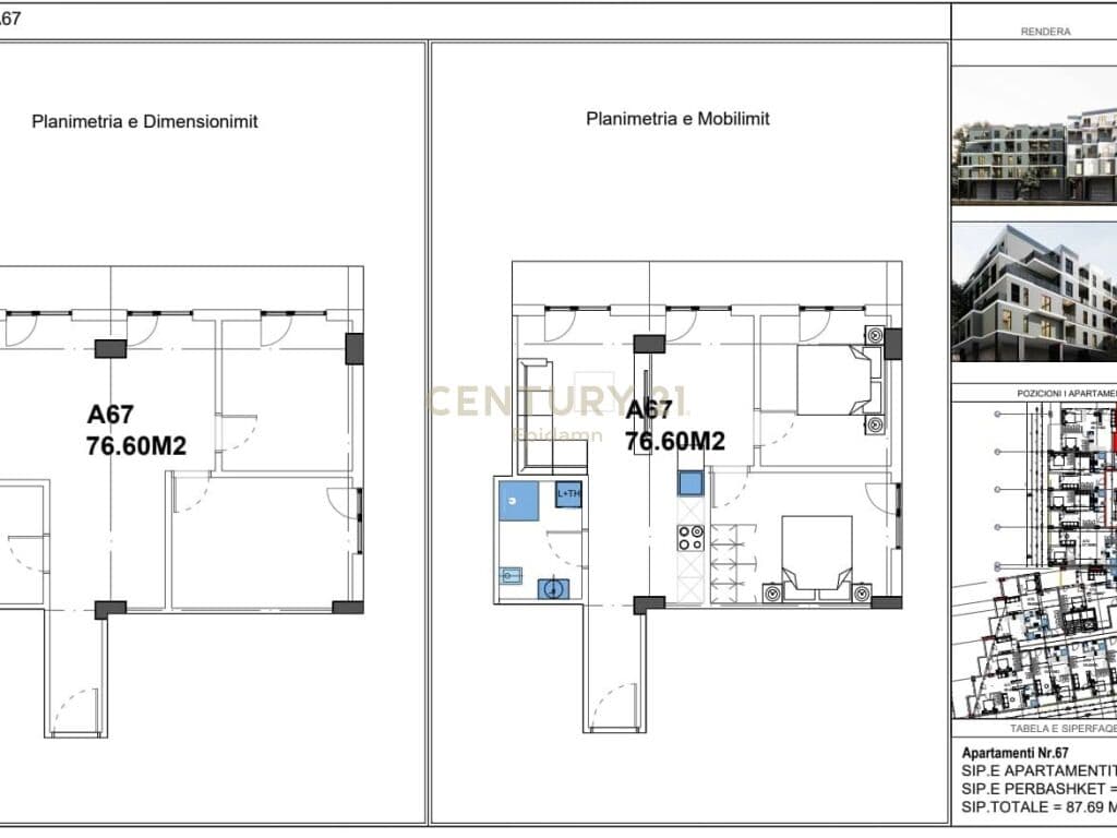 SHITET APARTAMENT 2+1 NDERTIM I RI, TEK MALI I ROBIT, MUNDESI PAGESE ME KESTE!!! 4