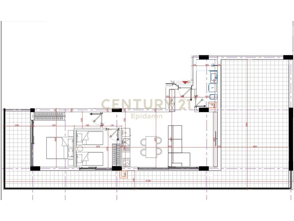 SHITET APARTAMENT 2+1 NË " PORTO LALZI " HAMALLAJ