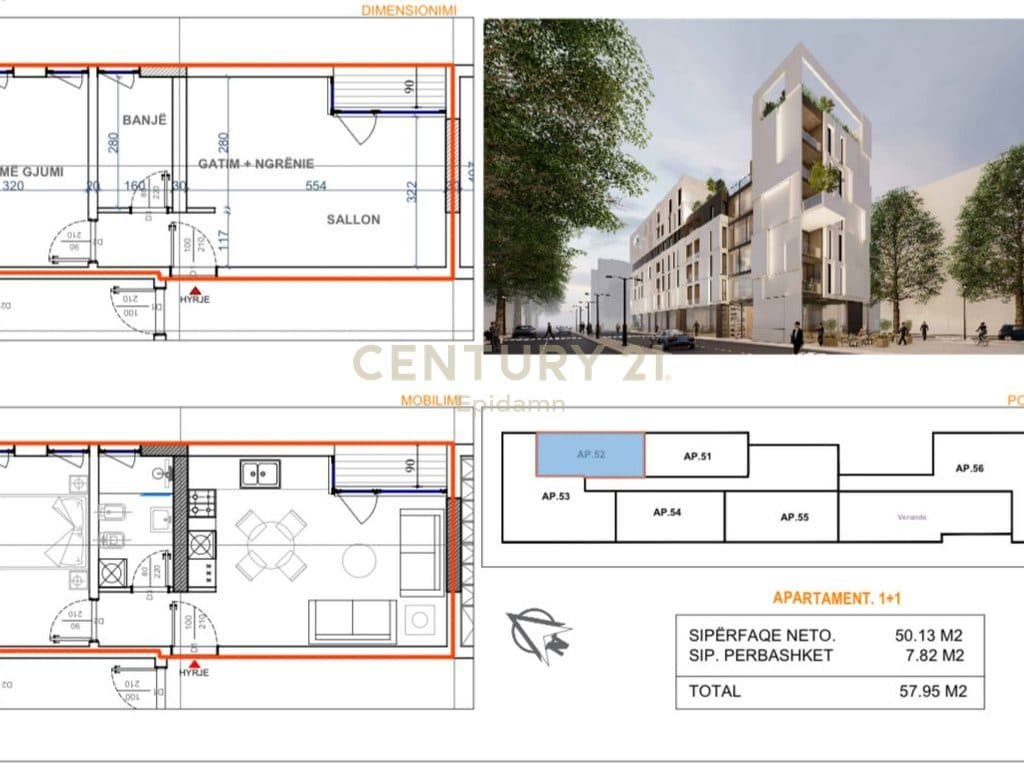 Iluminar Residence - Apartament 1+1 për shitje !! 3