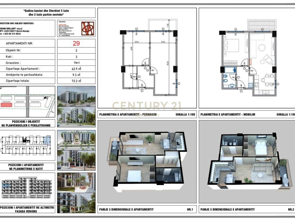 SHITET APARTAMENT 1+1 NE QERRET TEK RESIDENCA ''PALM PARADISE''!! MUNDESI PAGESE ME KESTE! 4