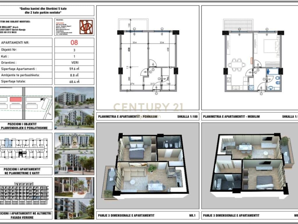 SHITET APARTAMENT 1+1 NE QERRET TEK RESIDENCA ''PALM PARADISE''!! MUNDESI PAGESE ME KESTE! 4