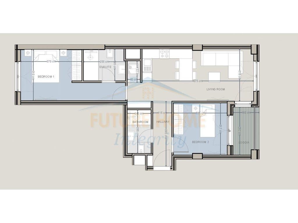 Mundësi investimi, Apartament 2+1+2, Baks Bay, Rana e Hedhun. 4